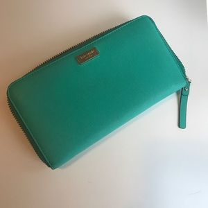 Turquoise Kate Spade Wallet